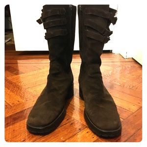 Aquaitalia suede boots